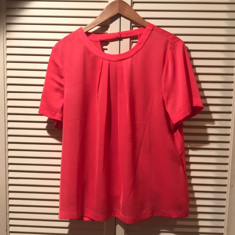 J Crew blouse short sleeve